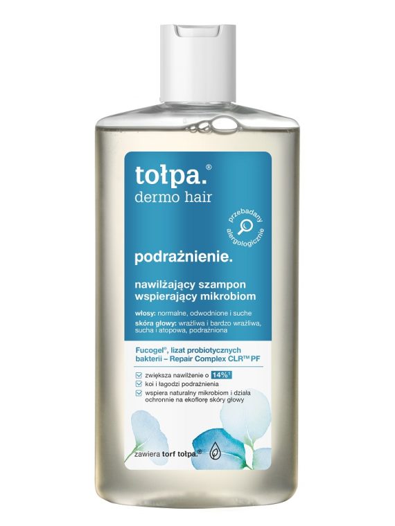 Tołpa Dermo Hair nawilżający szampon wspierający mikrobiom 250ml