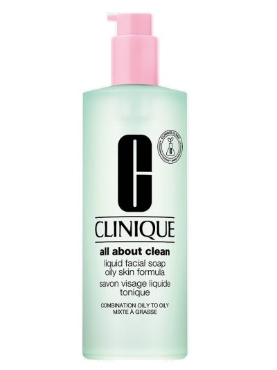 Clinique All About Clean™ Liquid Facial Soap Oily mydło w płynie do twarzy dla skóry tłustej 400ml