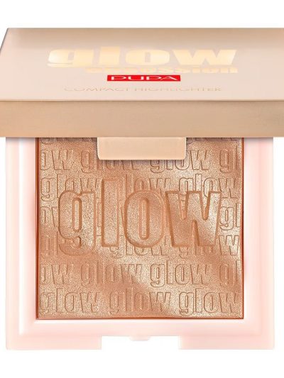Pupa Milano Glow Obsession Compact Highlighter rozświetlacz w kompakcie 002 Rose Gold 6g