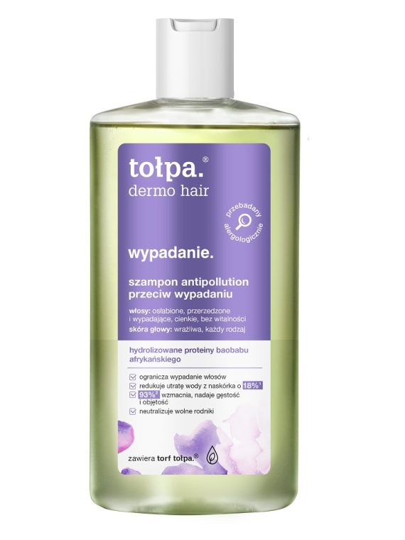 Tołpa Dermo Hair szampon antipollution przeciw wypadaniu 250ml