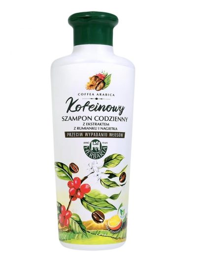 Herbaria Banfi kofeinowy szampon codzienny z ekstraktem z rumianku i nagietka 250ml