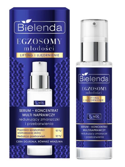 Bielenda Egzosomy Młodości serum-koncentrat multi naprawczy na noc 30ml