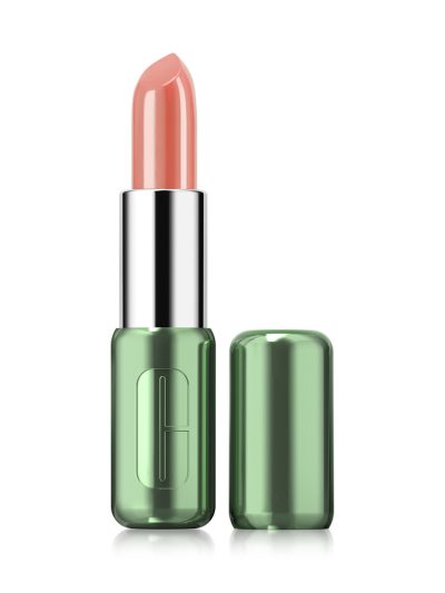 Clinique Pop™ Longwear Lipstick Shine błyszcząca pomadka do ust 01 Nude Pop 3.9g