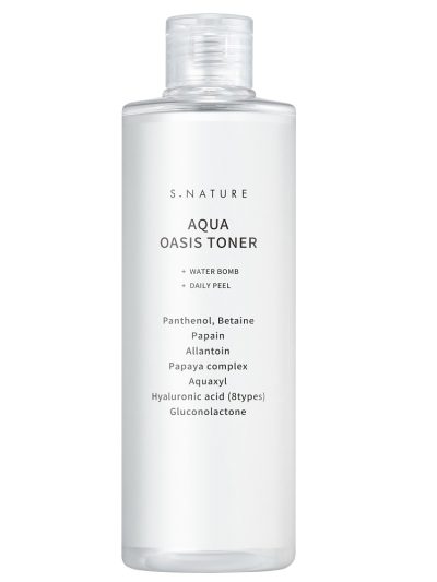 S.NATURE Aqua Oasis Toner nawilżający tonik z kwasem PHA i betainą 300ml