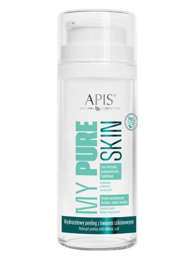 APIS My Pure Skin hydrożelowy peeling z kwasem szikimowym 100ml