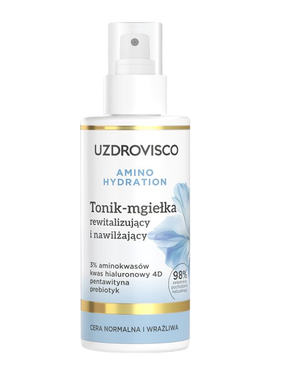 UZDROVISCO Amino Hydration tonik-mgiełka rewitalizujący i nawilżający 150ml