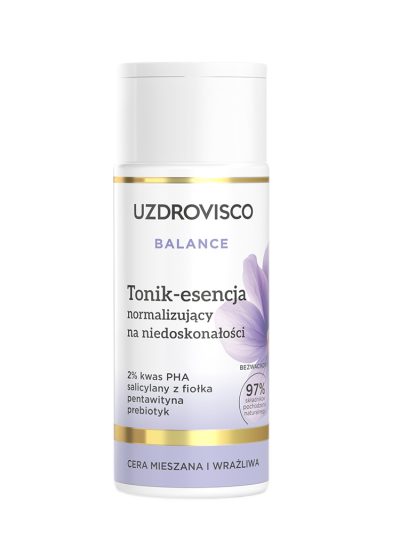 UZDROVISCO Balance tonik-esencja normalizujący na niedoskonałości 150ml