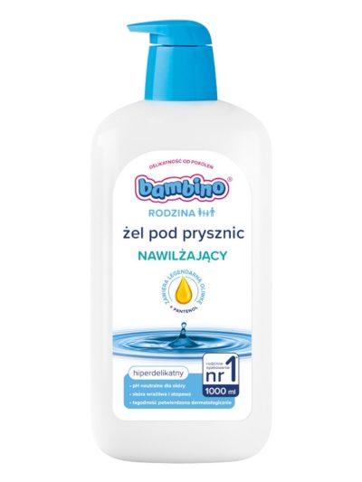 Bambino Rodzina nawilżający żel pod prysznic hiperdelikatny 1000ml