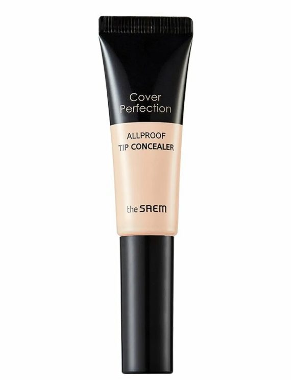 The SAEM Cover Perfection Allproof Tip Concealer korektor maskujący niedoskonałości 1.0 Clear Beige 12g