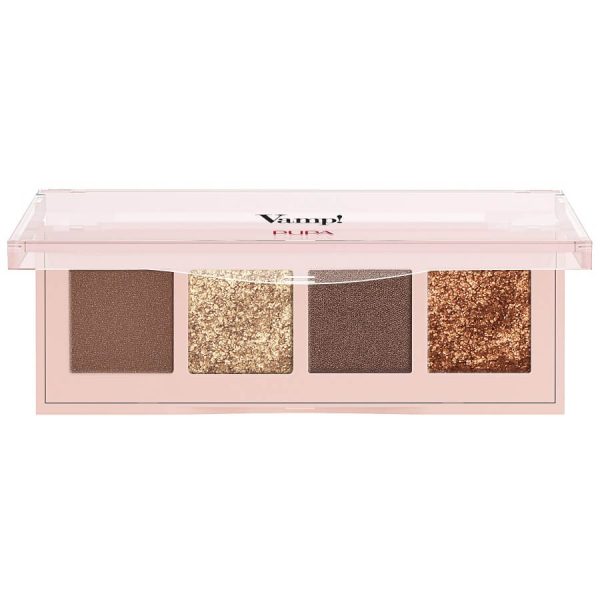 Pupa Milano Vamp! Eyeshadow Palette paleta cieni do powiek 002 Gold Bronze 5.2g