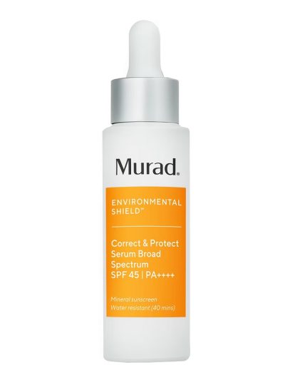 Murad Correct & Protect Serum Broad Spectrum SPF45 rozjaśniające serum do twarzy 30ml