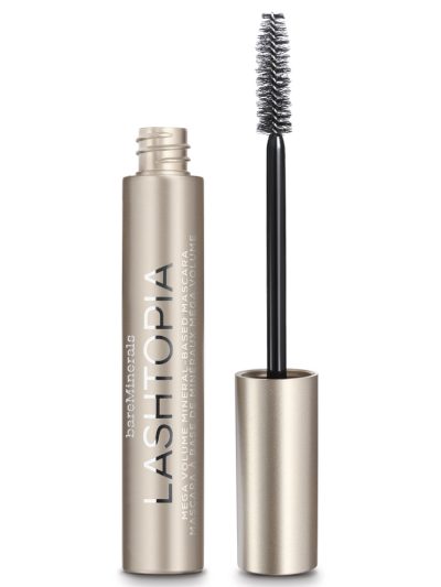 bareMinerals Lashtopia Mega Volume Mineral-Based Mascara tusz do rzęs zwiększający objętość Ultimate Black 12ml