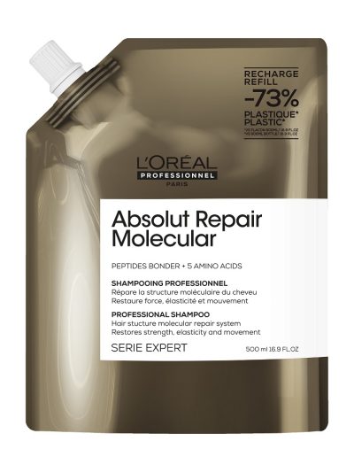 L'Oreal Professionnel Serie Expert Absolut Repair Molecular szampon wzmacniający strukturę włosów refill 500ml