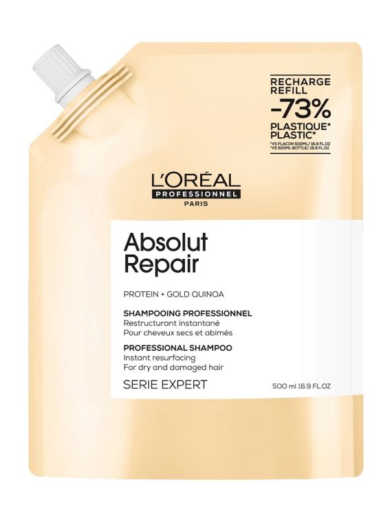 L'Oreal Professionnel Serie Expert Absolut Repair szampon do włosów zniszczonych refill 500ml