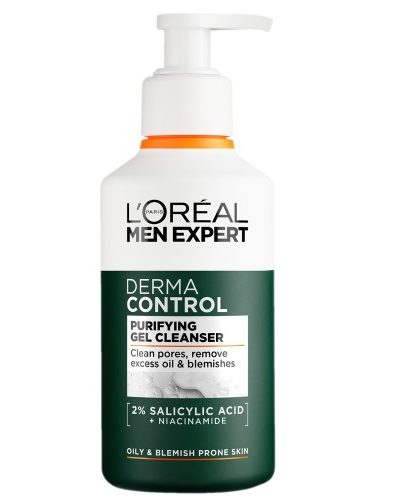 L'Oreal Paris Men Expert Derma Control żel do mycia twarzy z niacynamidem 260ml