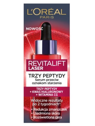 L'Oreal Paris Revitalift Laser Trzy Peptydy serum przeciw oznakom starzenia 30ml