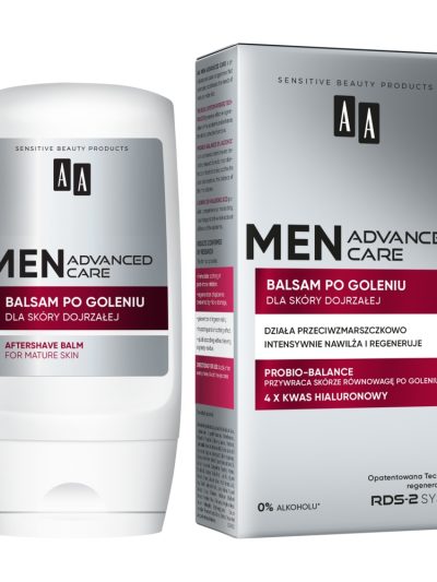 AA Men Advanced Care balsam po goleniu dla skóry dojrzałej 100ml