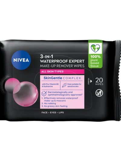 Nivea MicellAir profesjonalne chusteczki do demakijażu 20szt