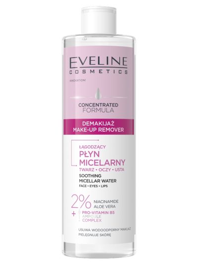 Eveline Cosmetics Skoncentrowana Formuła łagodzący płyn micelarny 400ml