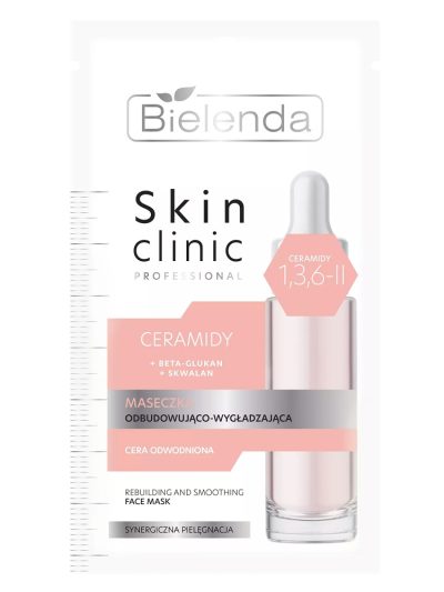 Bielenda Skin Clinic Professional Ceramidy maseczka odbudowująco-wygładzająca 8g