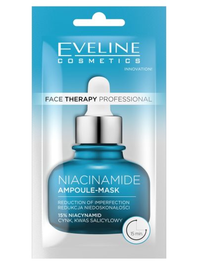 Eveline Cosmetics Face Therapy Professional Ampoule-Mask kremowa maseczka do twarzy Niacinamide 8ml
