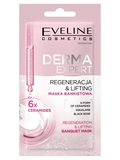 Eveline Cosmetics Derma Expert liftingująco-regenerująca maseczka bankietowa 8ml