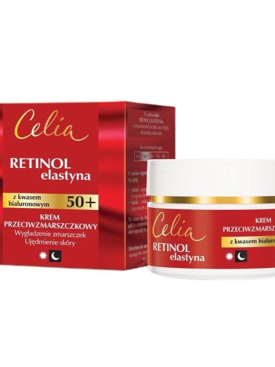 Celia Retinol Elastyna krem przeciwzmarszczkowy 50+ 50ml