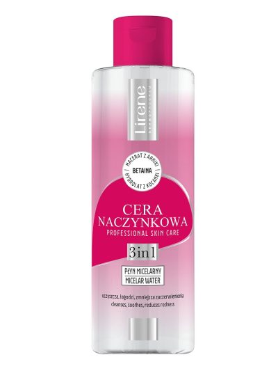 Lirene Cera Naczynkowa płyn micelarny 3w1 200ml