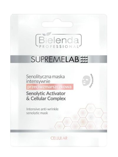 Bielenda Professional SupremeLab Cellular senolityczna maska intensywnie przeciwzmarszczkowa