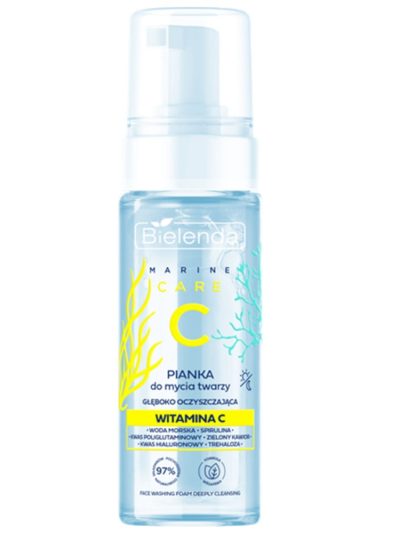 Bielenda C Marine Care pianka do mycia twarzy głęboko oczyszczająca 150ml