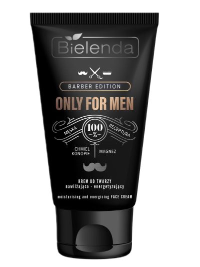 Bielenda Only For Men Barber Edition krem nawilżająco-energetyzujący 50ml