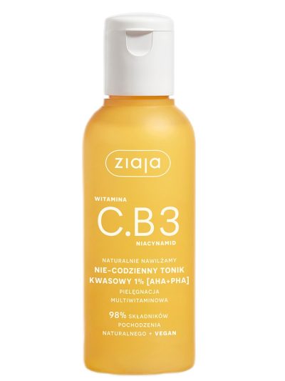Ziaja Witamina C.B3 nie-codzienny tonik kwasowy 1% &lsqb;aha+pha&rsqb; 120ml