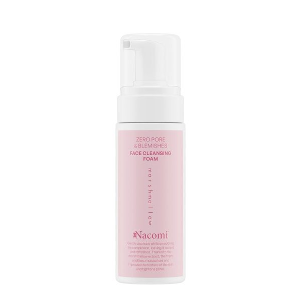 Nacomi Zero Pore & Blemishes oczyszczająca pianka do twarzy Marshmallow 150ml
