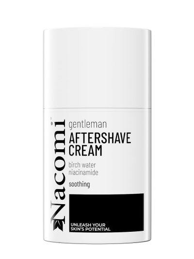 Nacomi Gentleman łagodzący krem po goleniu odbudowujący mikrobiom skóry 50ml