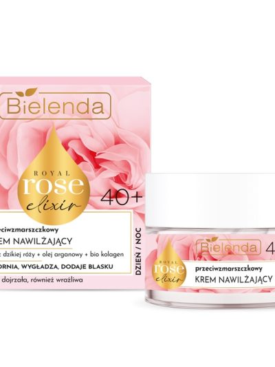 Bielenda Royal Rose Elixir przeciwzmarszczkowy krem nawilżający 40+ 50ml