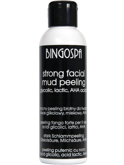 BingoSpa Mocny peeling błotny do twarzy 100g