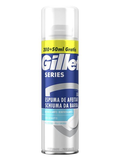 Gillette Series Sensitive pianka do golenia 250ml