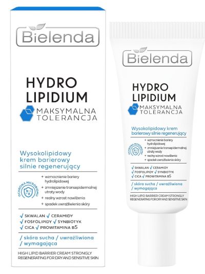 Bielenda Hydro Lipidium wysokolipidowy krem barierowy silnie regenerujący 50ml