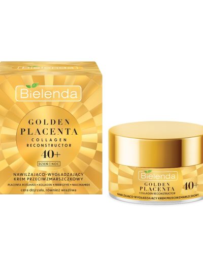 Bielenda Golden Placenta 40+ nawilżająco-wygładzający krem przeciwzmarszczkowy 50ml