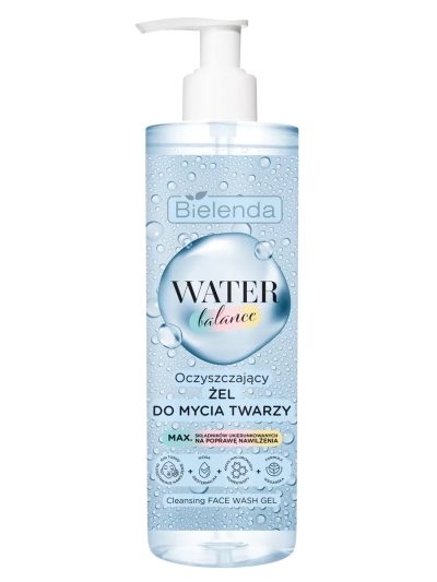 Bielenda Water Balance oczyszczający żel do mycia twarzy 195g