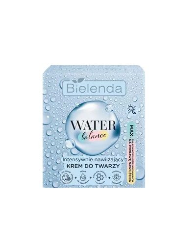 Bielenda Water Balance intensywnie nawilżający krem do twarzy 50ml