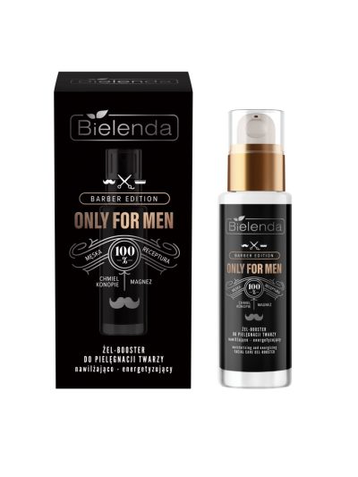 Bielenda Only For Men Barber Edition żel-booster nawilżająco-energetyzujący 30ml