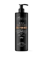 Bielenda Only For Men Barber Edition odświeżająco-oczyszczający żel do mycia twarzy i zarostu 190g