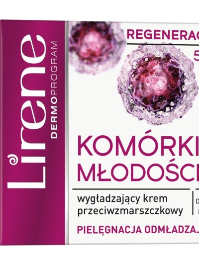 Lirene Komórki Młodości 50+ wygładzający krem przeciwzmarszczkowy na dzień i noc 50ml