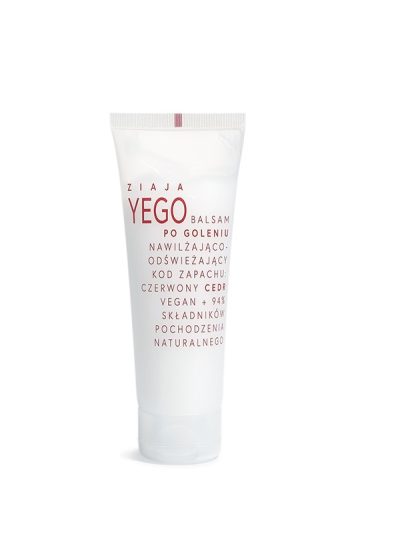 Ziaja Yego nawilżająco-odświeżający balsam po goleniu Czerwony Cedr 80ml