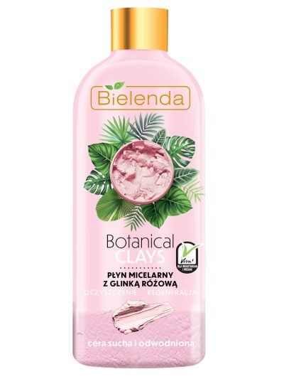 Bielenda Botanical Clays płyn micelarny z glinką różową 500ml