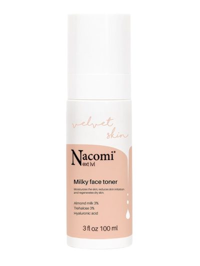 Nacomi Next Level Milky Face Toner mleczny nawilżający tonik do twarzy 100ml