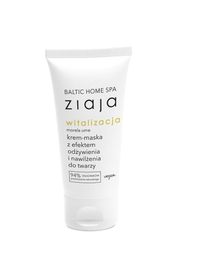 Ziaja Baltic Home Spa Witalizacja krem-maska z efektem odżywienia i nawilżenia do twarzy 50ml