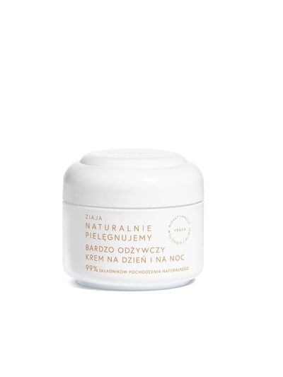 Ziaja Naturalnie Pielęgnujemy bardzo odżywczy krem na dzień i na noc 50ml