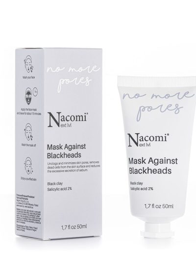 Nacomi Next Level Mask Against Blackheads maska przeciw zaskórniakom 50ml